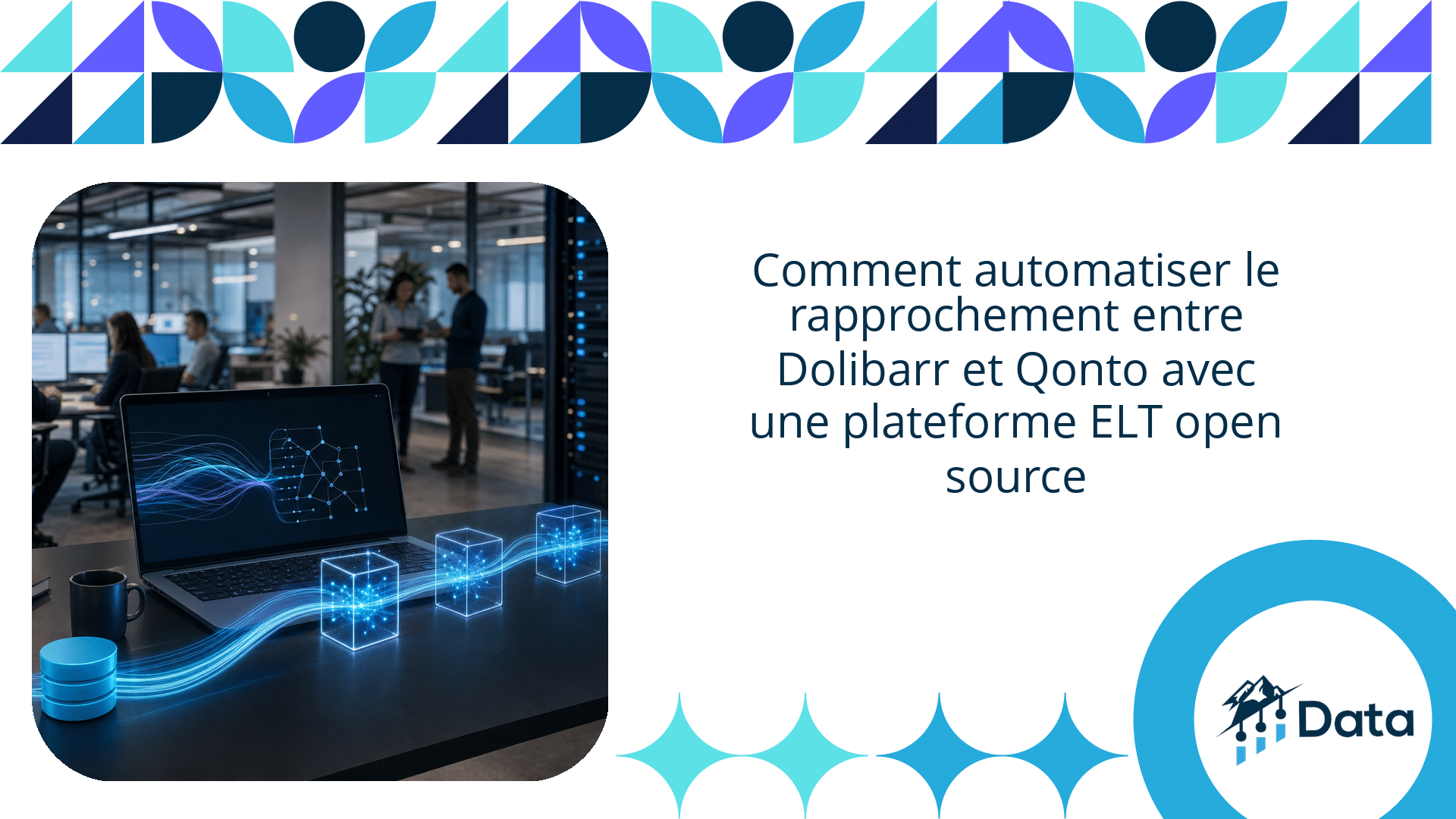 Automatisation du rapprochement bancaire entre Dolibarr et Qonto avec une plateforme ELT open source